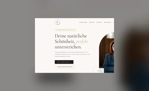 Startseite von gaesthetics.de