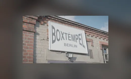 Bildschirmansicht der Startseite von Boxtempel Berlin